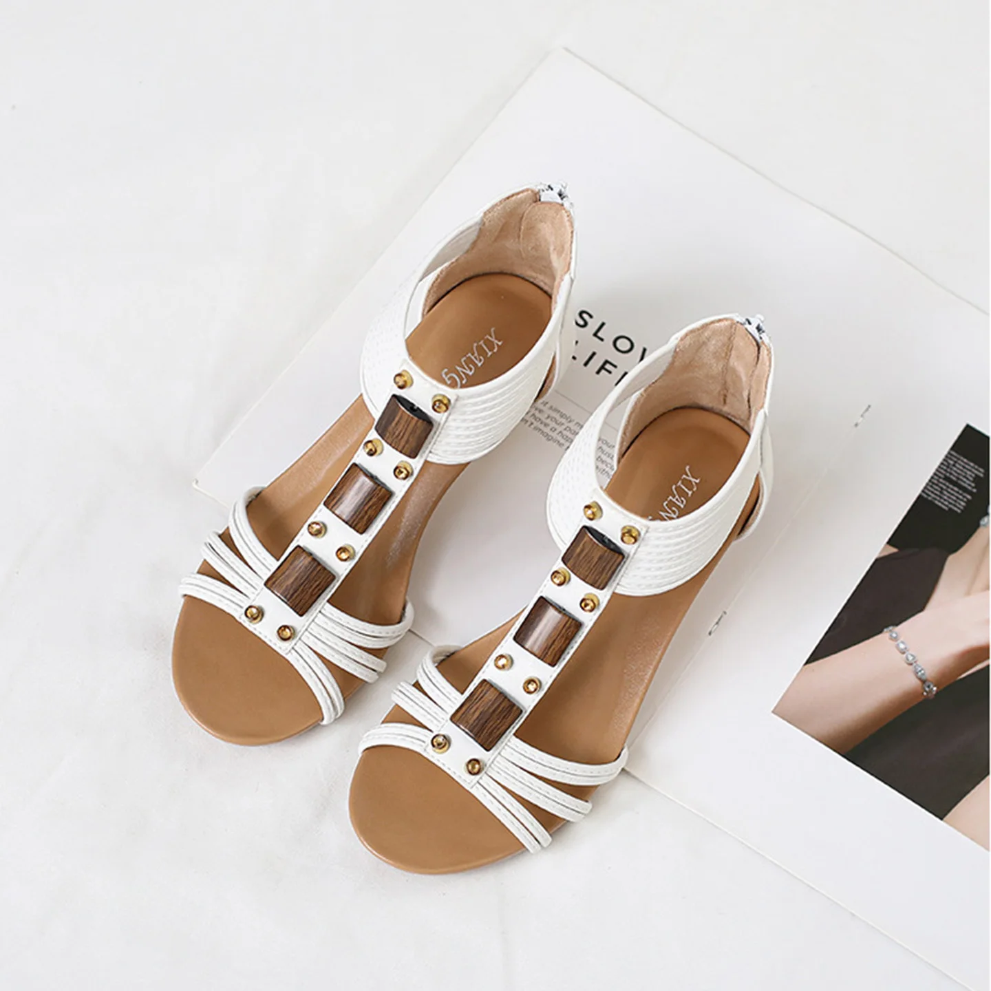 Women Sandals Open Toe Flower Wedge Back Strap wedge heel Shoes Female Casual Narrow Band Fashion Beach Summer Sandal plus size
Women Sandals Open Toe Flower Wedge Back Strap wedge heel Shoes Female Casual Narrow Band Fashion Beach Summer Sandal plus size