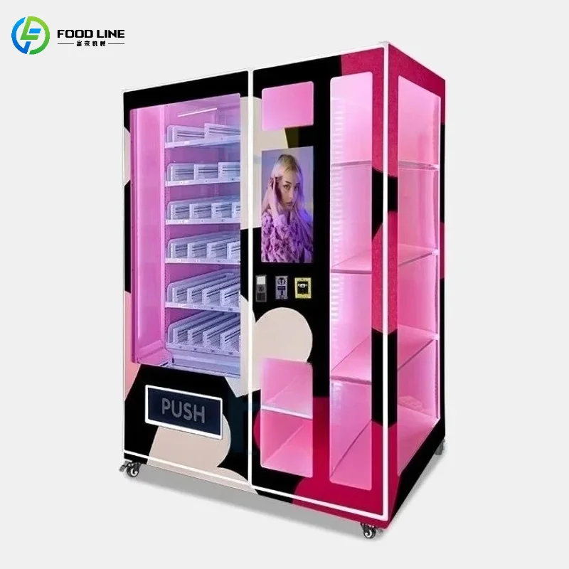 Customized Cosmetics Vending Machine Popular Beauty Vending Machine Touch Screen Perfume Vending Machines with Large Capacity
Customized Cosmetics Vending Machine Popular Beauty Vending Machine Touch Screen Perfume Vending Machines with Large Capacity
