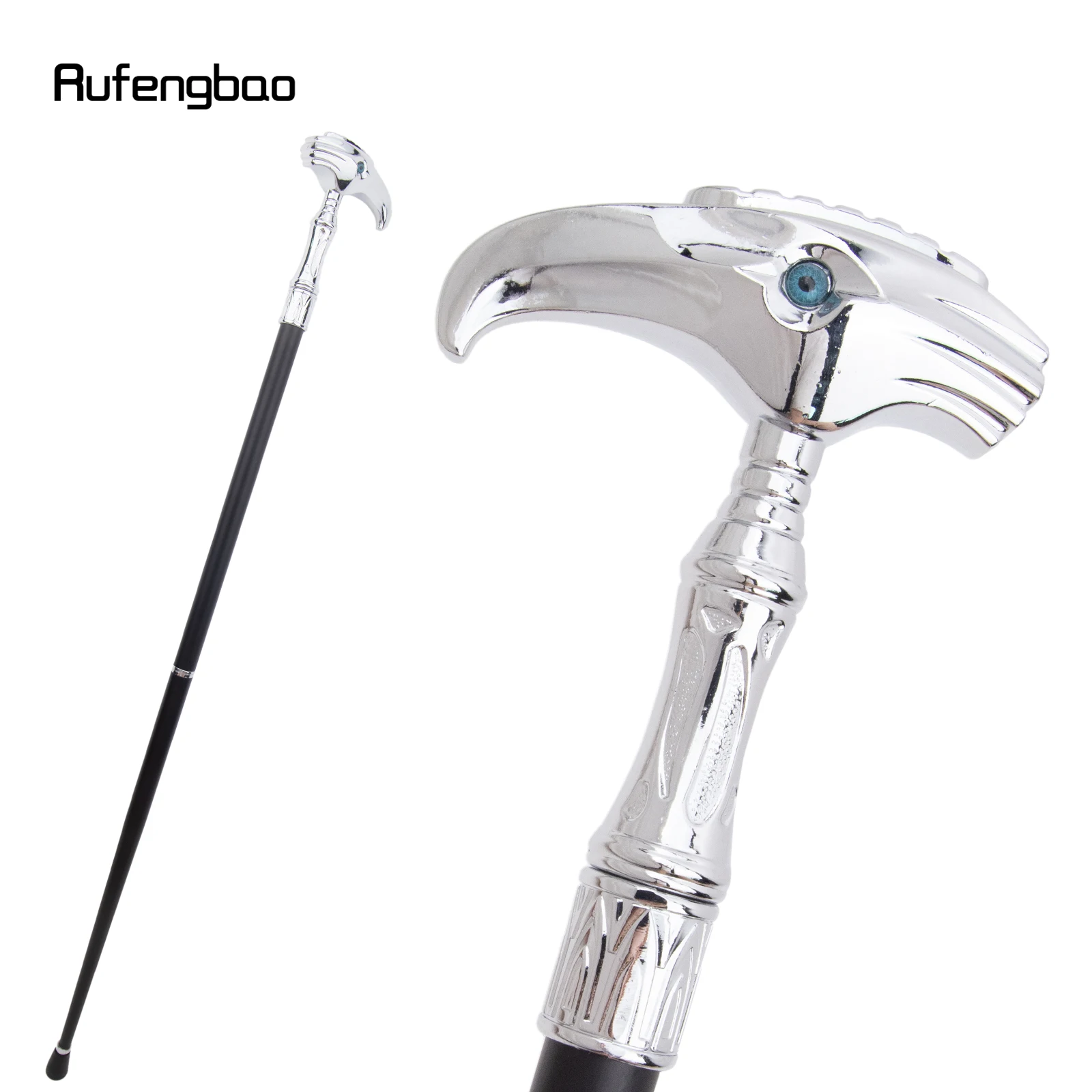 White Luxury Decorative Cosplay Eagle Walking Cane Elegant Cane Alloy Crosier Vintage Walking Stick 93cm Performance Stage Cane
White Luxury Decorative Cosplay Eagle Walking Cane Elegant Cane Alloy Crosier Vintage Walking Stick 93cm Performance Stage Cane