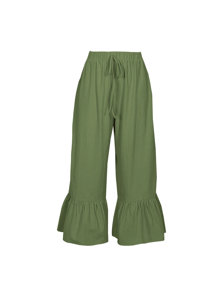 Plus Size 2026 New Arrival Women's Elasticated Waist Loose-Fit Slightly Flared Trousers Casual Wear Relaxed Fit, Versatile Style
Plus Size 2026 New Arrival Women's Elasticated Waist Loose-Fit Slightly Flared Trousers Casual Wear Relaxed Fit, Versatile Style
