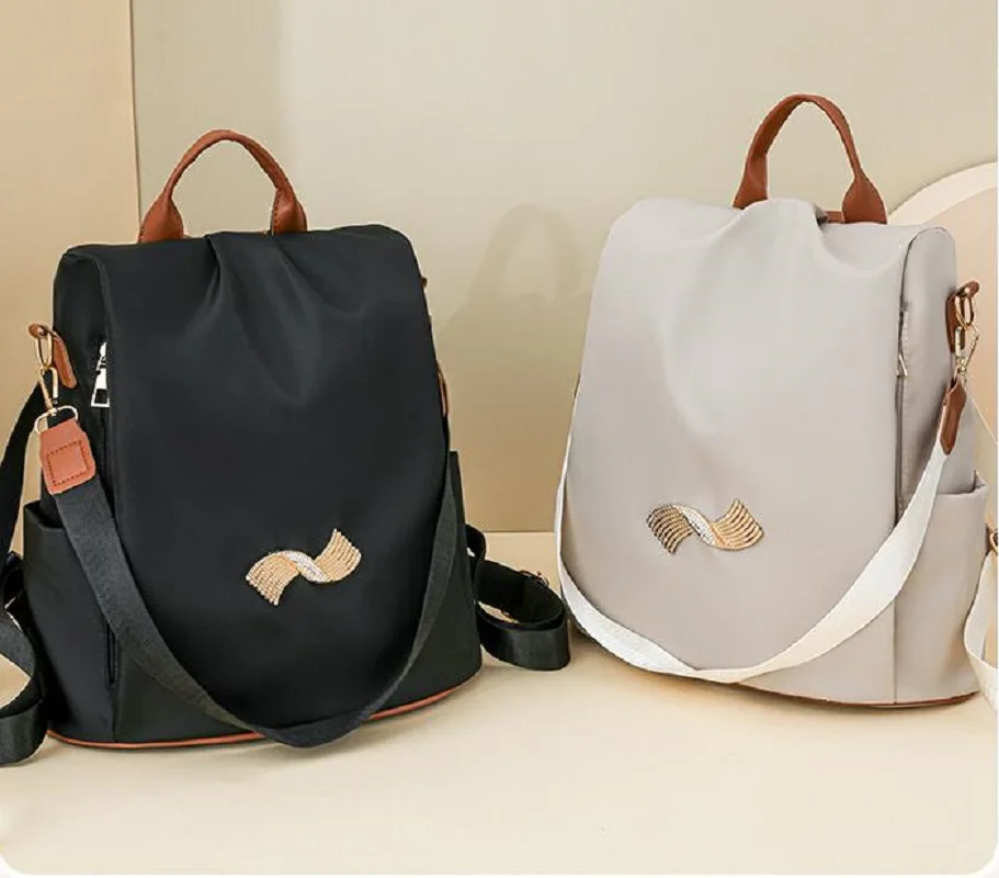 Korean New Women's Large Capacity Anti Theft Travel Backpacks Fashion Waterproof Oxford Shoulder Bags Totes Laptop School Bag
Korean New Women's Large Capacity Anti Theft Travel Backpacks Fashion Waterproof Oxford Shoulder Bags Totes Laptop School Bag