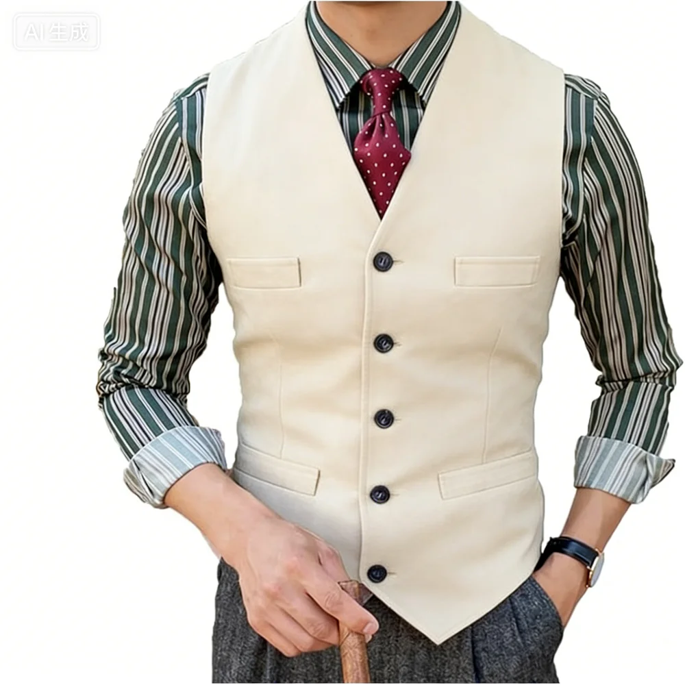 Мужской приталенный жилет из шерсти – Индивидуальный жилет из твида с узором «ёлочка» для шаферов, свадеб и деловых мероприятий _ Ve
Мужской приталенный жилет из шерсти – Индивидуальный жилет из твида с узором «ёлочка» для шаферов, свадеб и деловых мероприятий _ Ve