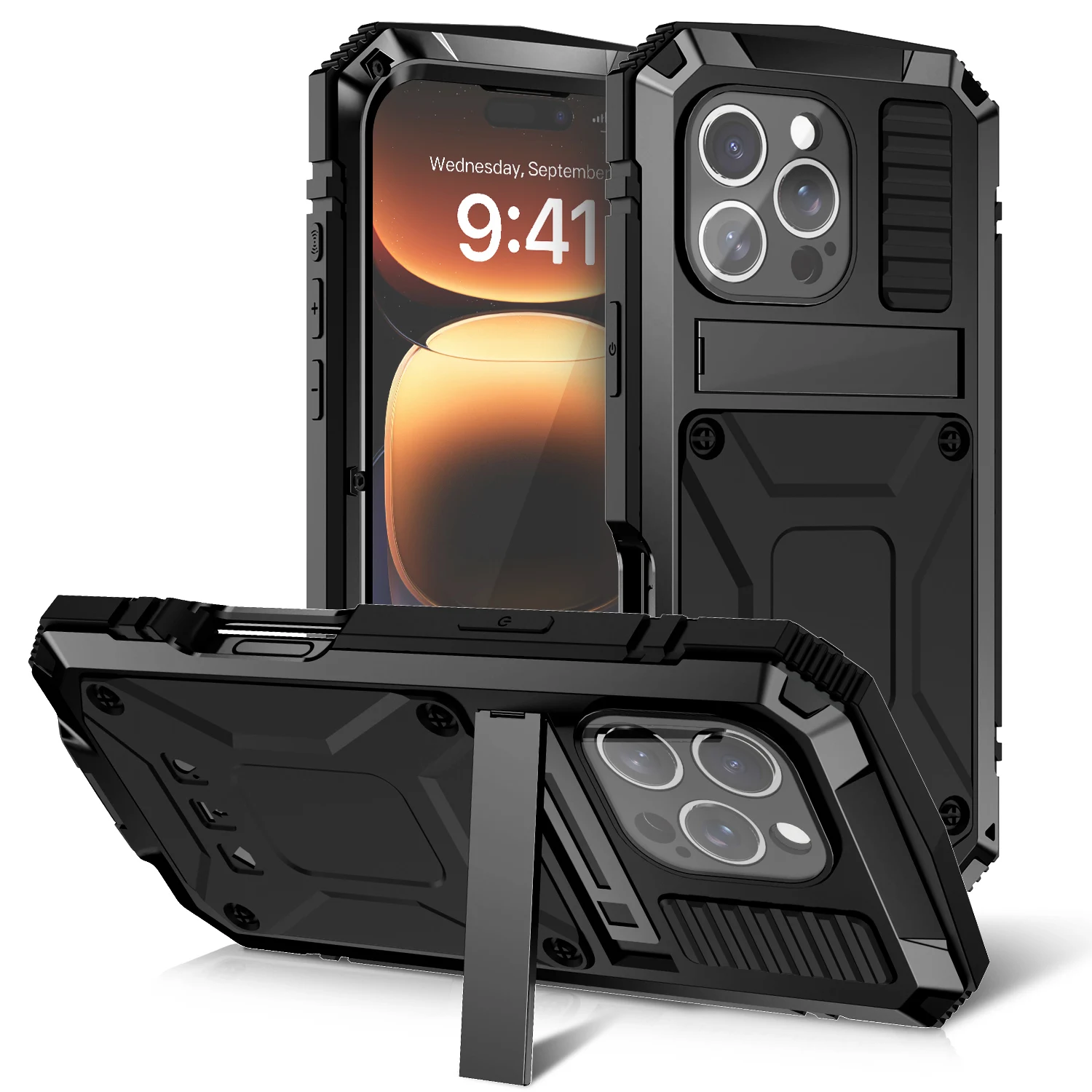 Waterproof and anti drop bracket Case For Apple IPhone 16 Pro Max 12 13 14 15 Pro max Armor Shockproof Cover shell
Waterproof and anti drop bracket Case For Apple IPhone 16 Pro Max 12 13 14 15 Pro max Armor Shockproof Cover shell
