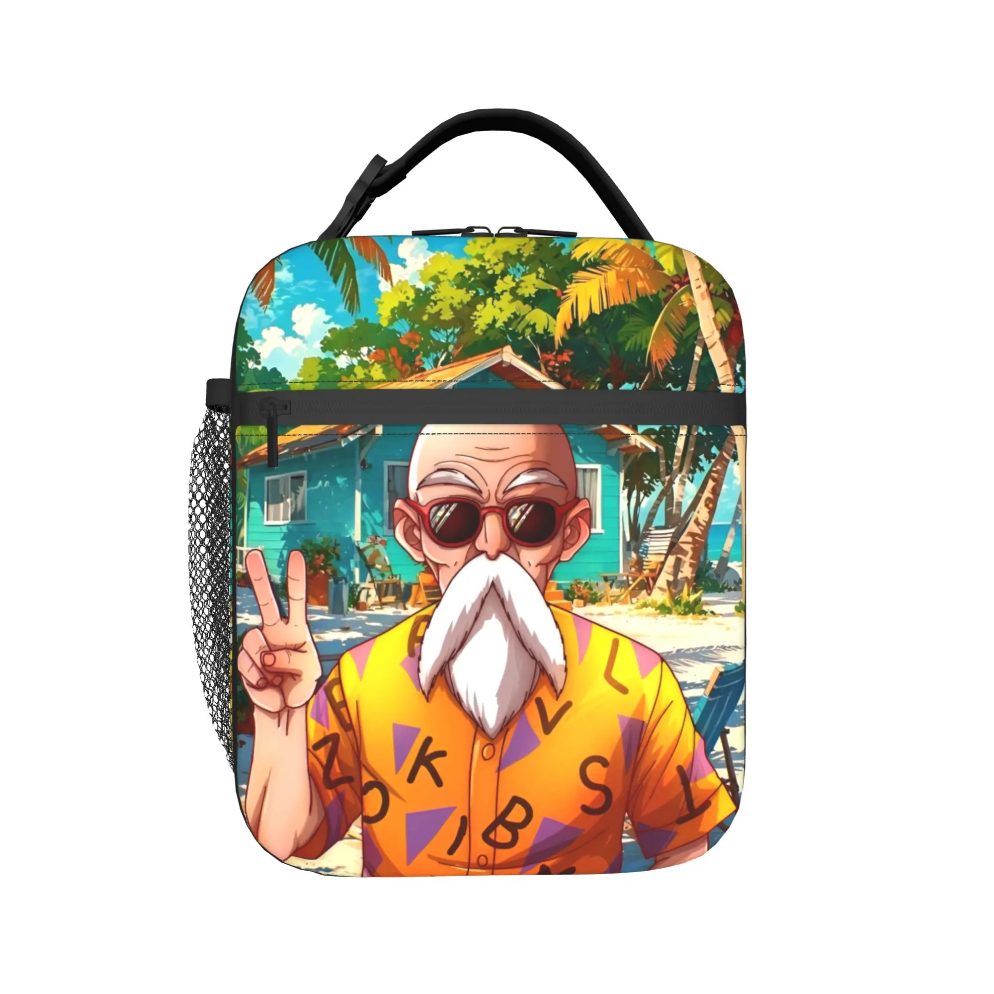 Custom Masters Roshis Thermal Insulated Lunch Bags Women Men Leisurely Resuable Lunch Tote for Outdoor Picnic Storage Food Box
Custom Masters Roshis Thermal Insulated Lunch Bags Women Men Leisurely Resuable Lunch Tote for Outdoor Picnic Storage Food Box