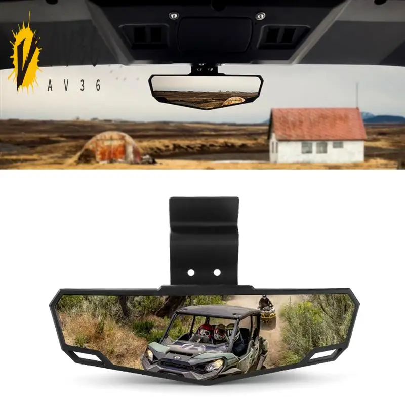 AV36-UTV Center Rear View Mirror, Convex Rearview Mirror For Polaris Ranger 570 900 1000 Crew/Can Am Defender 2015-2025
AV36-UTV Center Rear View Mirror, Convex Rearview Mirror For Polaris Ranger 570 900 1000 Crew/Can Am Defender 2015-2025