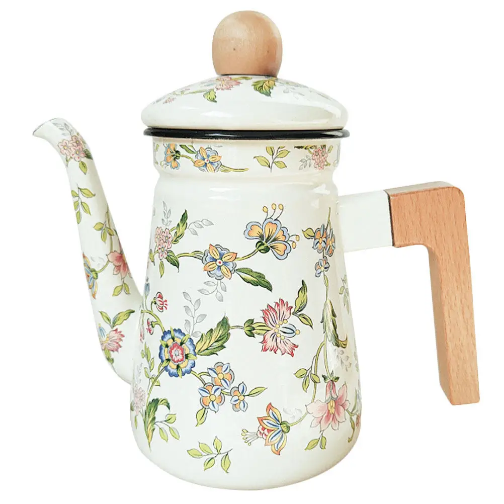 Enameled Teapot High Temperature Resistant Home Kettle Coffee Office Camping Desktop Tea Pot Wooden H Sturdy Solid
Enameled Teapot High Temperature Resistant Home Kettle Coffee Office Camping Desktop Tea Pot Wooden H Sturdy Solid