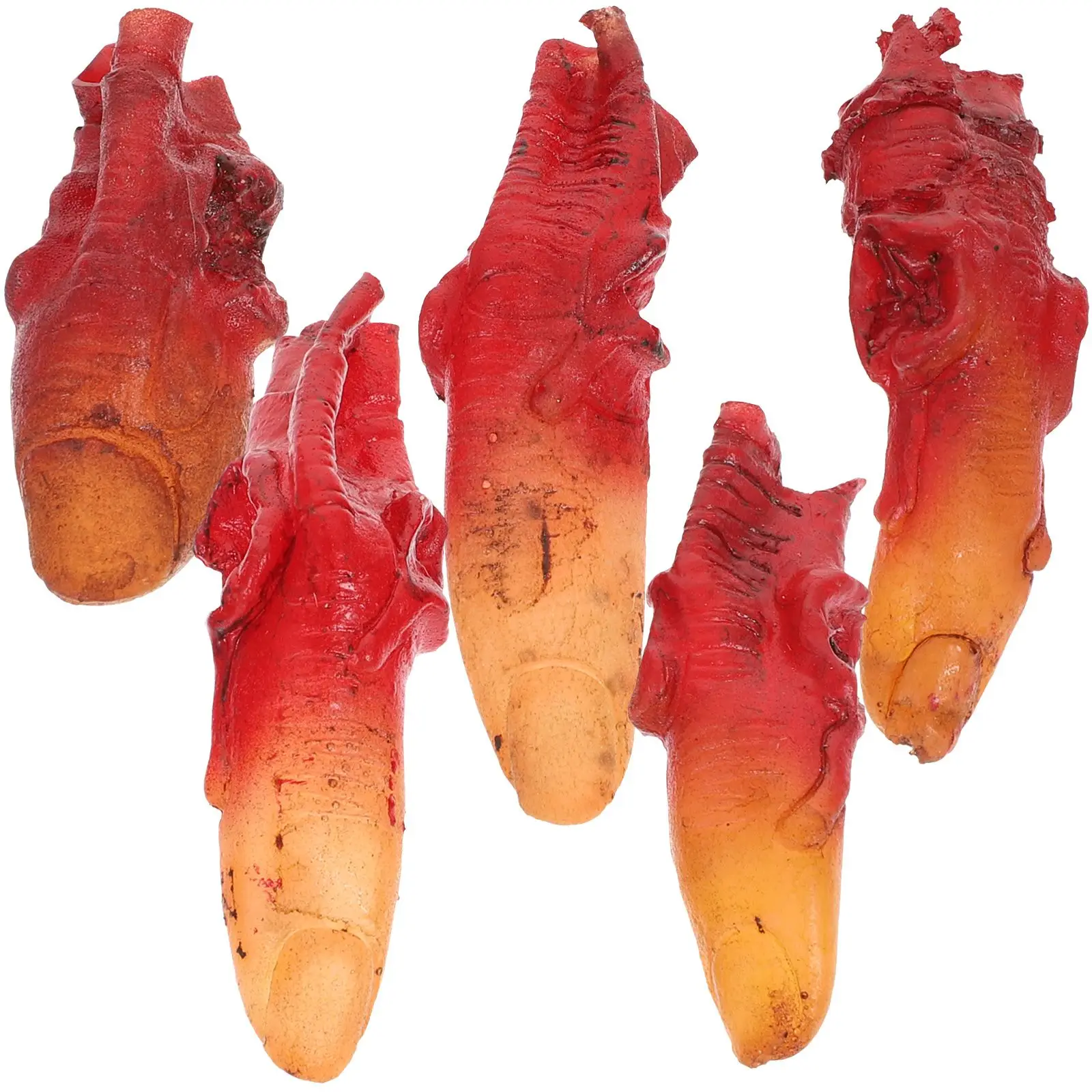 5 Pcs Bloody Zombie Finger Toys Decoration Halloween Hands Decorations Severed Arm Prop
5 Pcs Bloody Zombie Finger Toys Decoration Halloween Hands Decorations Severed Arm Prop