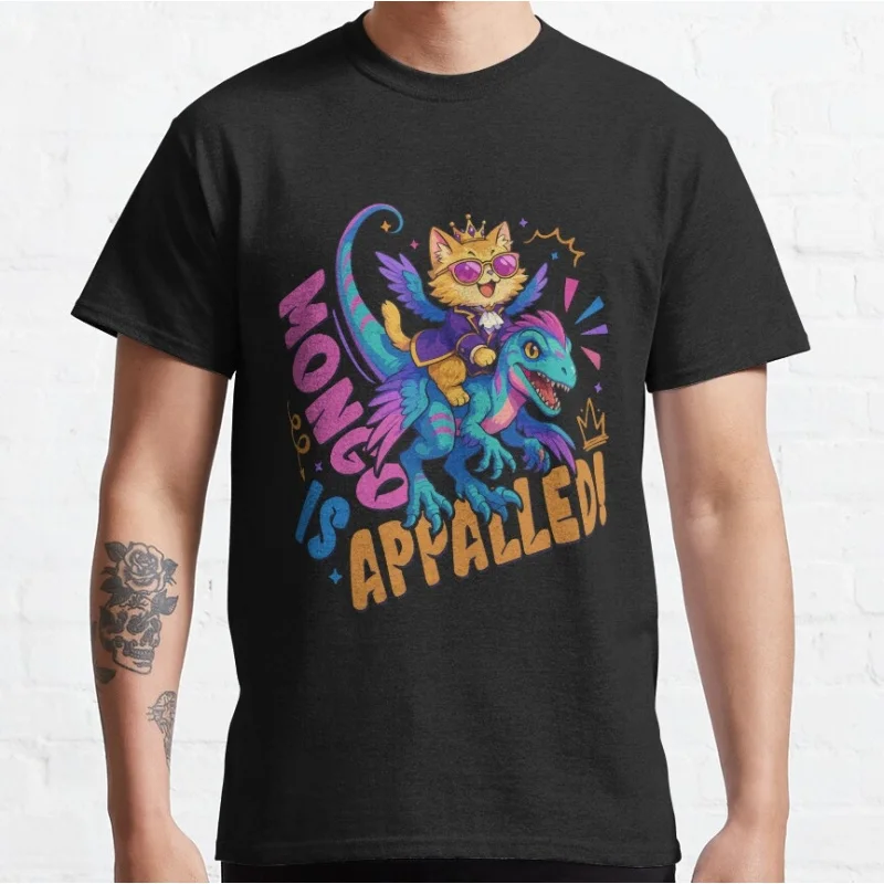 Mongo is Appalled! Sic-Fi Dungeon Crawler Carl Gift T-Shirt for Book lover Funny Cartoon Graphic Tee Y2K clothes All size tops
Mongo is Appalled! Sic-Fi Dungeon Crawler Carl Gift T-Shirt for Book lover Funny Cartoon Graphic Tee Y2K clothes All size tops