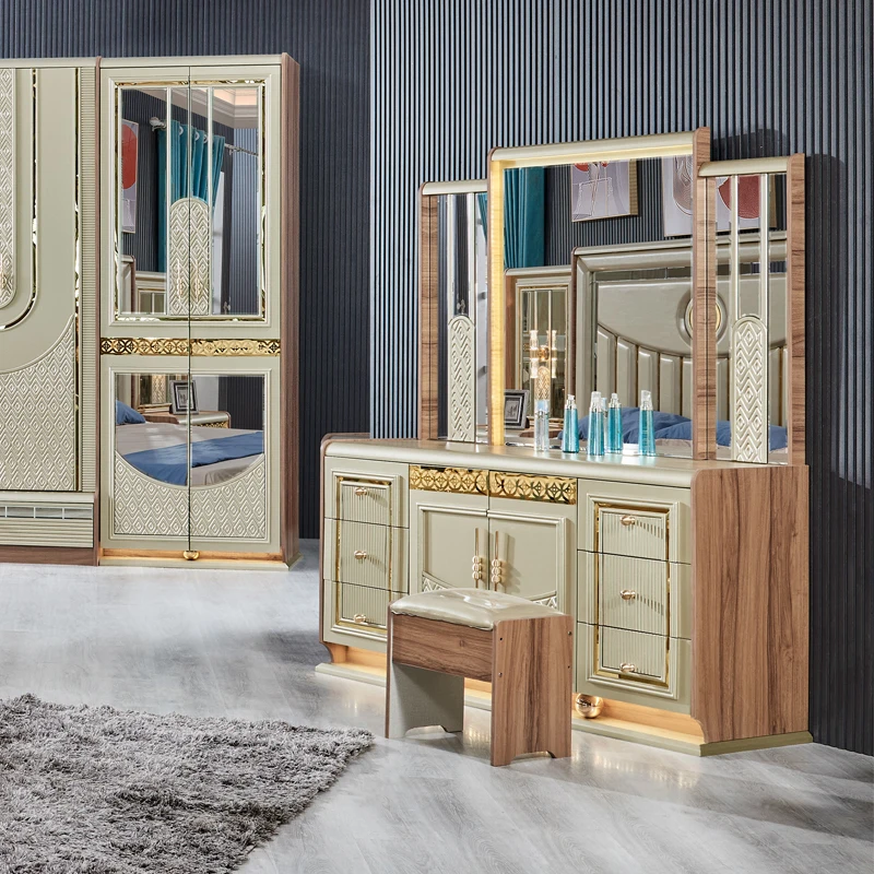 &Turkish Classic Design Wood Frame Queen Size Double Bed Room Leather Headboard Modern Luxury Mdf Full Bedroom Furniture Set
&Turkish Classic Design Wood Frame Queen Size Double Bed Room Leather Headboard Modern Luxury Mdf Full Bedroom Furniture Set