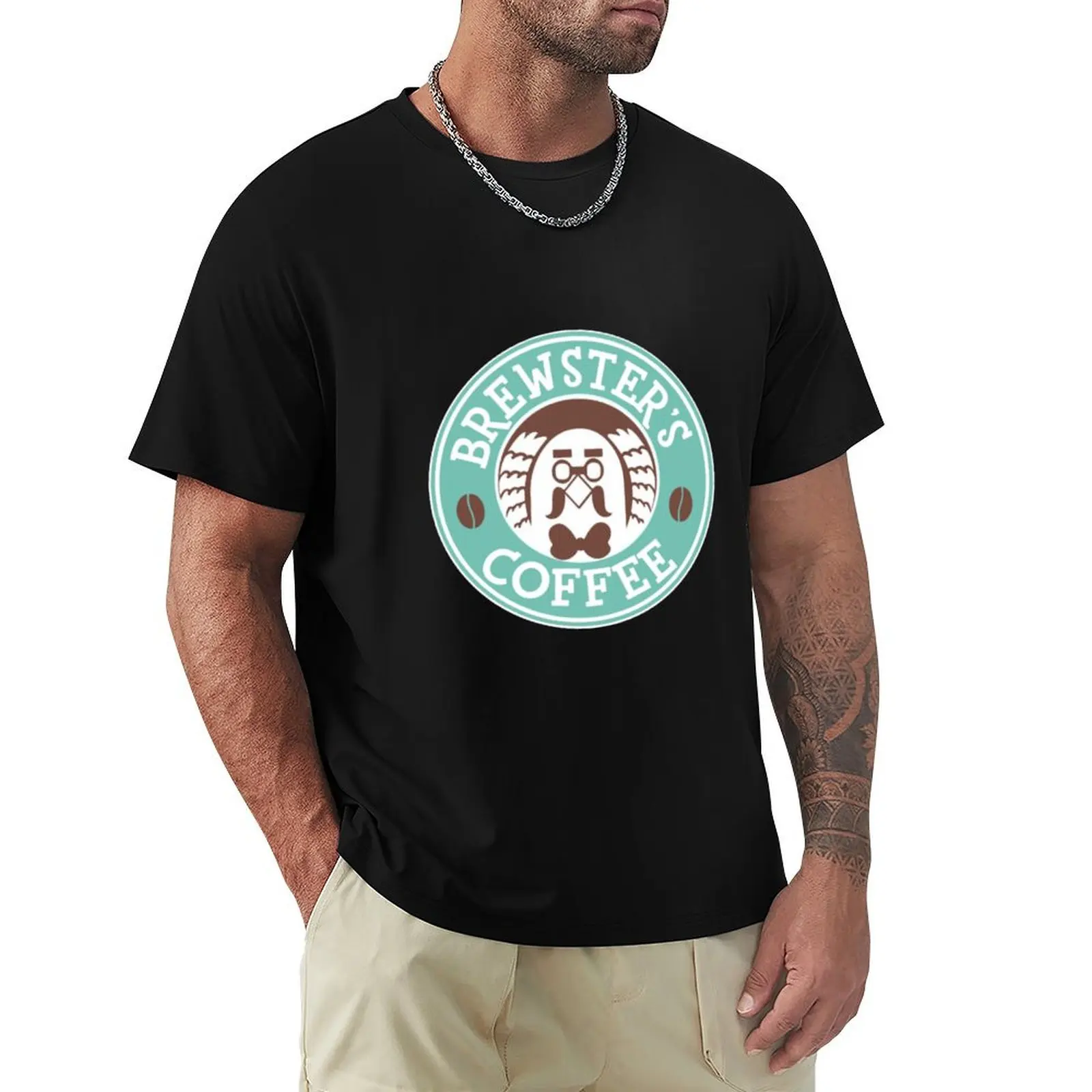 Brewster's Coffee T-Shirt Casual Trendy Short Sleeve T-Shirt
Brewster's Coffee T-Shirt Casual Trendy Short Sleeve T-Shirt