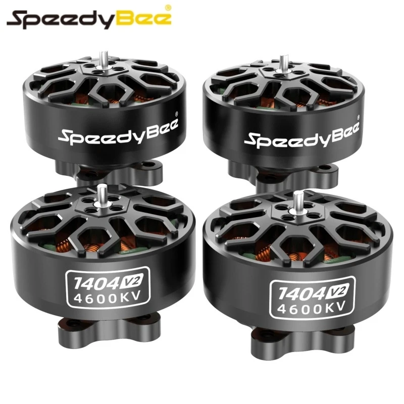 SpeedyBee 1404-V2 4600KV для Bee25 FPV двигатель бесщеточный 2,5-дюймовый Cinewhoop Drone обновление высокой тяги
SpeedyBee 1404-V2 4600KV для Bee25 FPV двигатель бесщеточный 2,5-дюймовый Cinewhoop Drone обновление высокой тяги