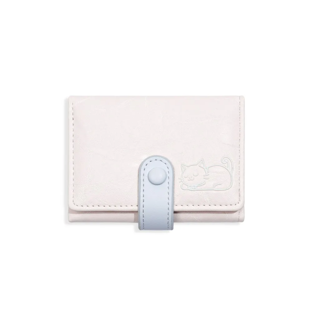 Универсальный портативный кошелек с принтом кота, из искусственной кожи, милый короткий кожаный кошелек, картхолдер, кошелек на три сложения для женщин
Универсальный портативный кошелек с принтом кота, из искусственной кожи, милый короткий кожаный кошелек, картхолдер, кошелек на три сложения для женщин