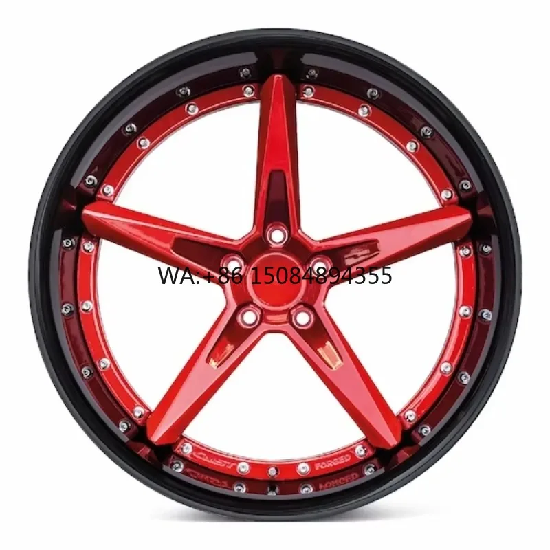 18-24 Inch 2-Piece Aluminium Alloy Forged Wheels Suitable for Racing Cars and Luxury Passenger Vehicles
18-24 Inch 2-Piece Aluminium Alloy Forged Wheels Suitable for Racing Cars and Luxury Passenger Vehicles