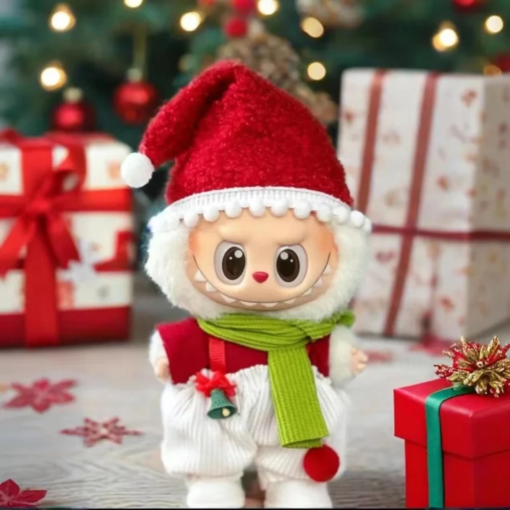 Christmas New Year's Decoration Clothes For 15-17cm Labubu V1 V2 V3 Doll Festival Clothing Outfits Doll Accessories
Christmas New Year's Decoration Clothes For 15-17cm Labubu V1 V2 V3 Doll Festival Clothing Outfits Doll Accessories