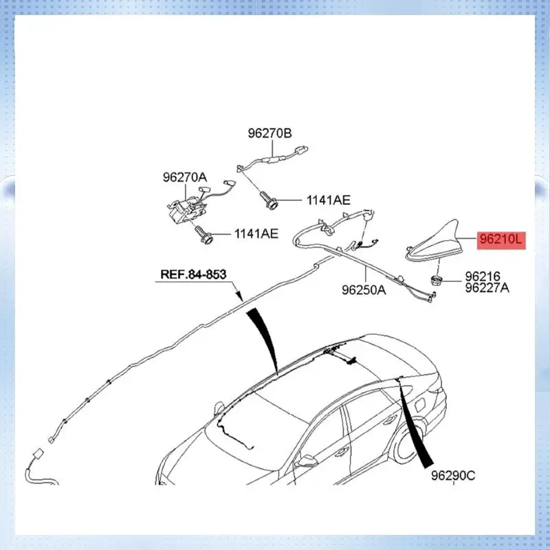 НОВАЯ автомобильная антенна «Плавник акулы» 96210-C3150 96210-C1150 для Hyundai Sonata 2015-2019, антенна «Акула» в сборе 96210C3150
НОВАЯ автомобильная антенна «Плавник акулы» 96210-C3150 96210-C1150 для Hyundai Sonata 2015-2019, антенна «Акула» в сборе 96210C3150