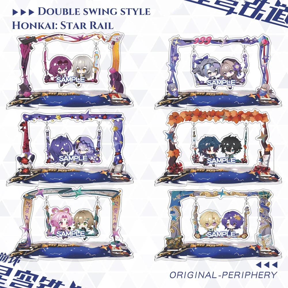 Honkai: Star Rail Character Stand Double Swing Style Dr.Ratio Aventurine New Cartoon Anime Acrylic Tabletop Ornament Game Gift
Honkai: Star Rail Character Stand Double Swing Style Dr.Ratio Aventurine New Cartoon Anime Acrylic Tabletop Ornament Game Gift