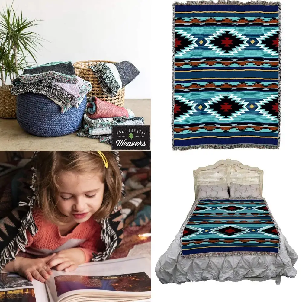 Хлопковый гобелен индейцев в юго-западном стиле, 72x54, ручная работа в США
Хлопковый гобелен индейцев в юго-западном стиле, 72x54, ручная работа в США