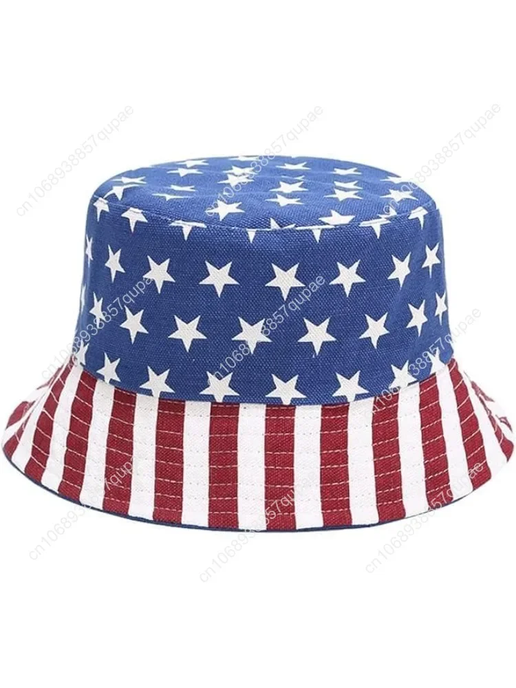 USA Patriotic Fourth of July Red White Blue American Flag Bucket Hat Spring Autumn Outdoor Sun Hats Fashion Bucket Hats
USA Patriotic Fourth of July Red White Blue American Flag Bucket Hat Spring Autumn Outdoor Sun Hats Fashion Bucket Hats