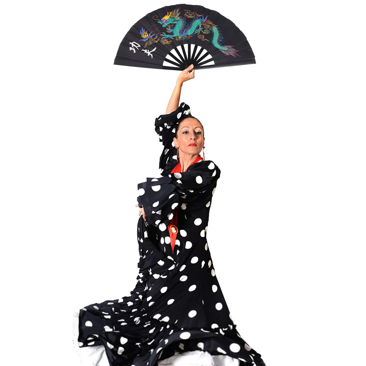 1Pcs Black Premium Plastic Chinese Martial Arts Fan for Kung Fu Taichi Fitness Performance Dance Handheld Decoration Long Life
1Pcs Black Premium Plastic Chinese Martial Arts Fan for Kung Fu Taichi Fitness Performance Dance Handheld Decoration Long Life
