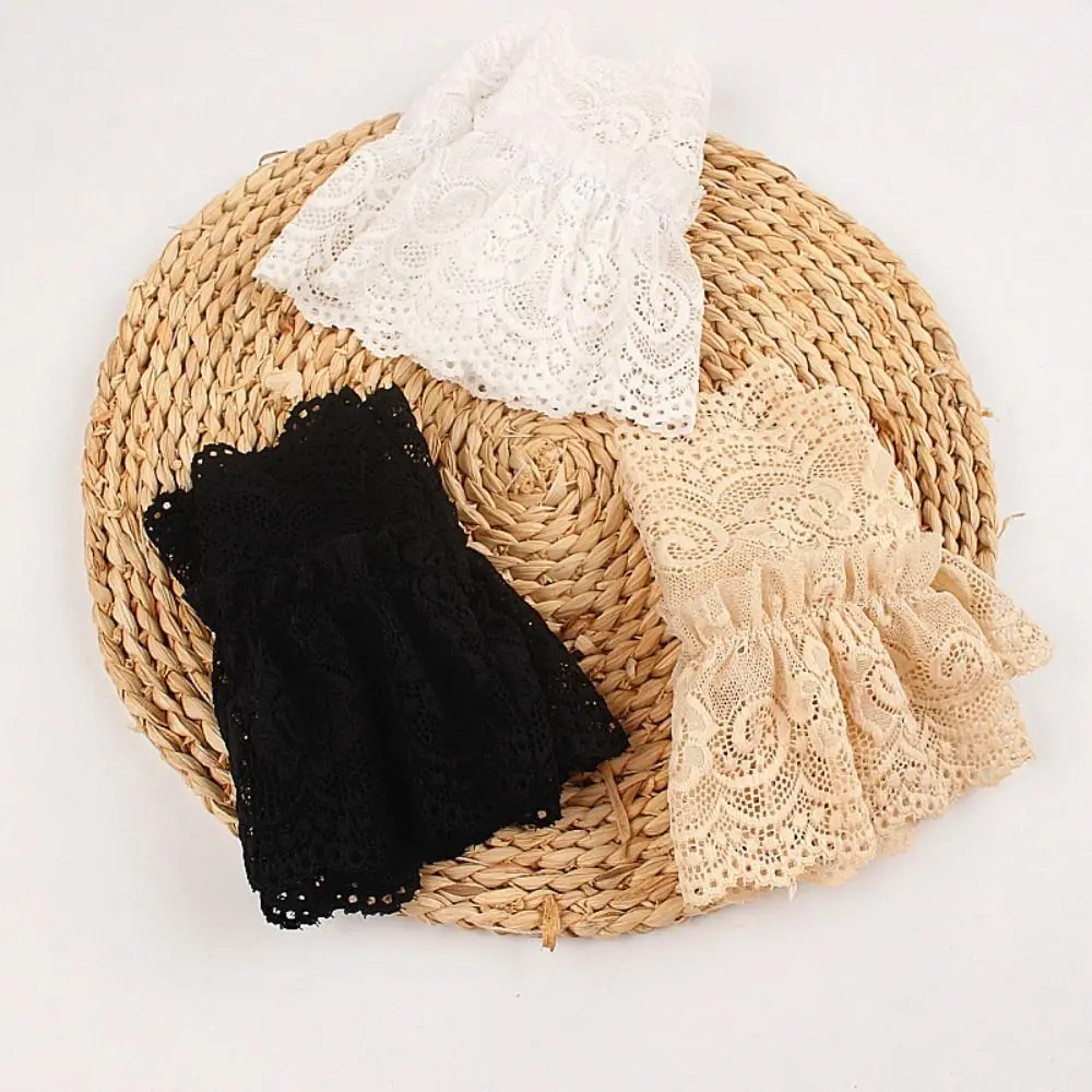 1Pair Universal Scar Cover Sweater Decorative Gloves Ruffles Elbow Sleeve Lace Cuffs Detachable Sleeve Cuffs Fake Sleeve
1Pair Universal Scar Cover Sweater Decorative Gloves Ruffles Elbow Sleeve Lace Cuffs Detachable Sleeve Cuffs Fake Sleeve