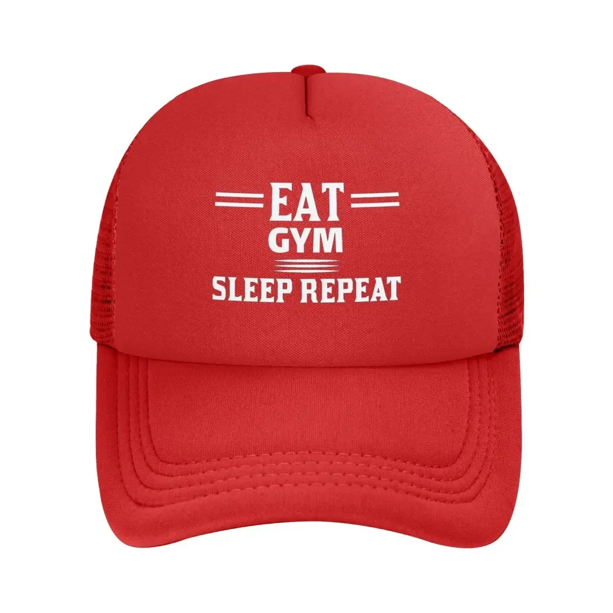 Eat Sleep Train Repeat Gym Motivational Quote Mesh Baseball Caps Snapback Baseball Hats Casquette Outdoor For Men's And Women's
Eat Sleep Train Repeat Gym Motivational Quote Mesh Baseball Caps Snapback Baseball Hats Casquette Outdoor For Men's And Women's