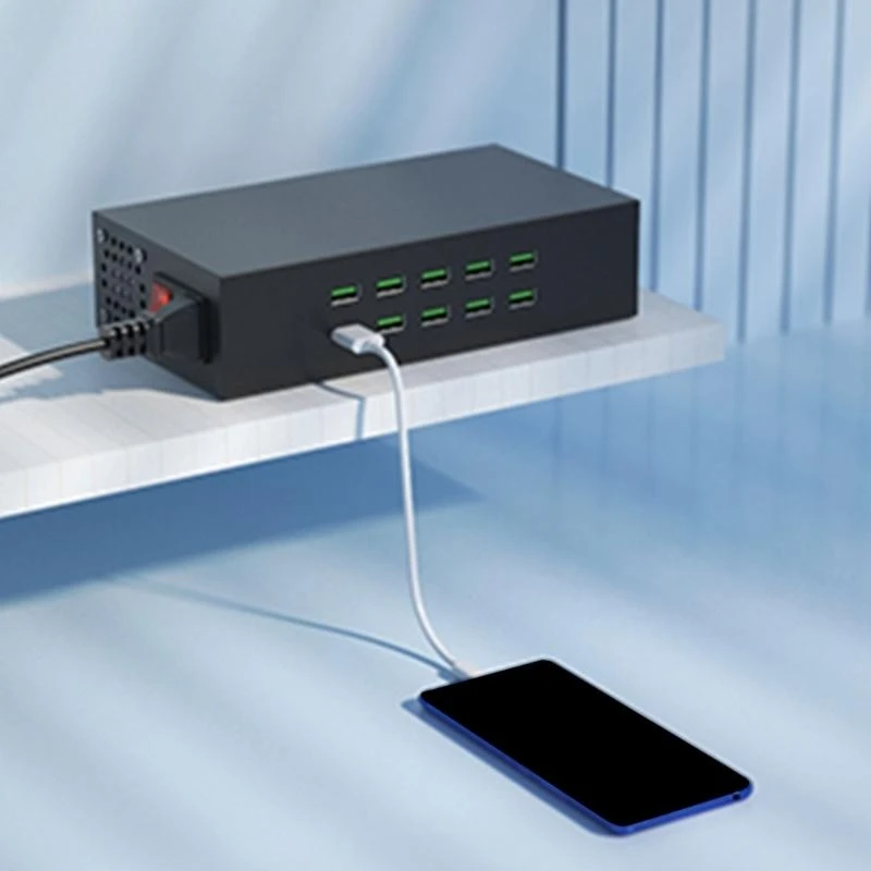 U55B USB Charging Station With 40/30/20/10 Port 300W Desktop Multiple Device Charging for Smartphones, Tablets
U55B USB Charging Station With 40/30/20/10 Port 300W Desktop Multiple Device Charging for Smartphones, Tablets