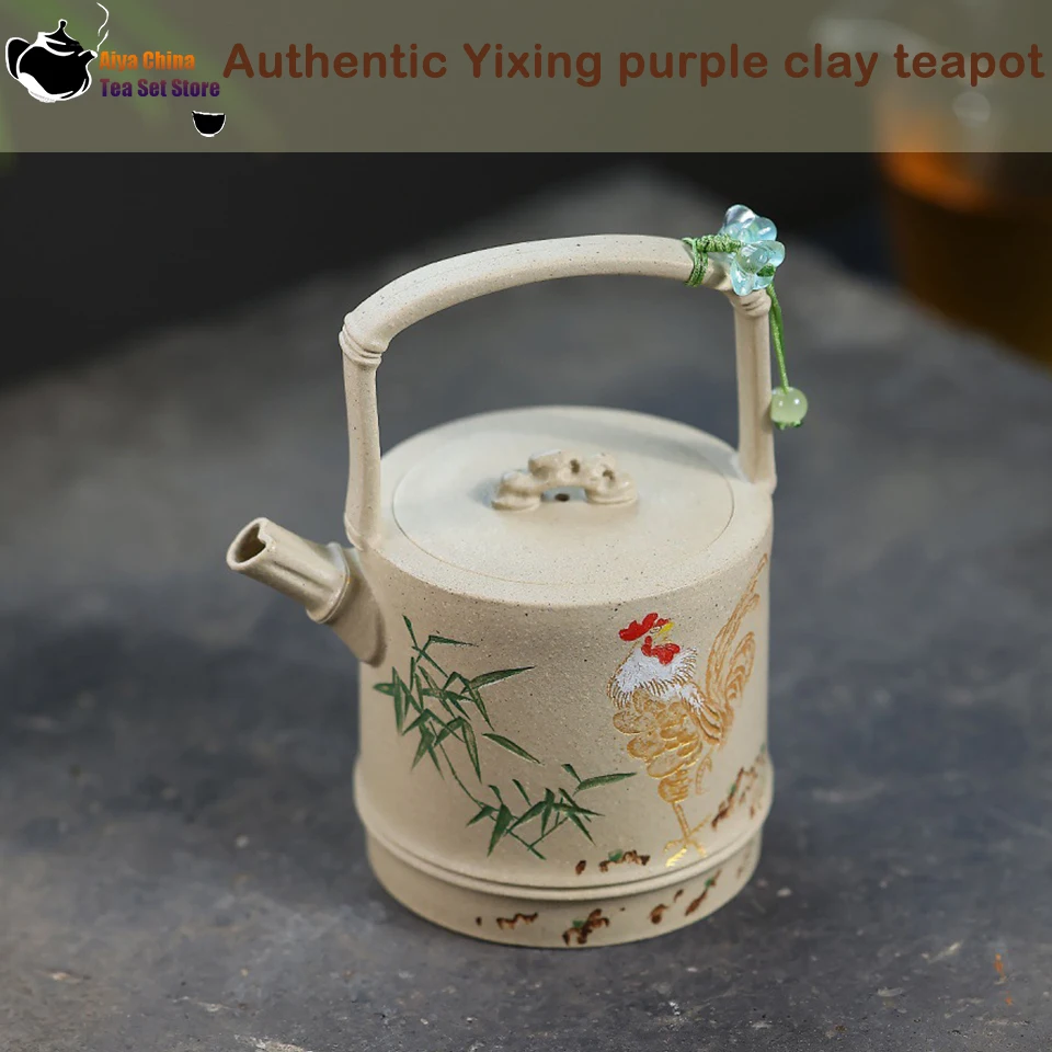 Authentic Yixing handmade purple clay teapot Kung Fu tea set, home teapot for homes, offices, and gift 220ml
Authentic Yixing handmade purple clay teapot Kung Fu tea set, home teapot for homes, offices, and gift 220ml