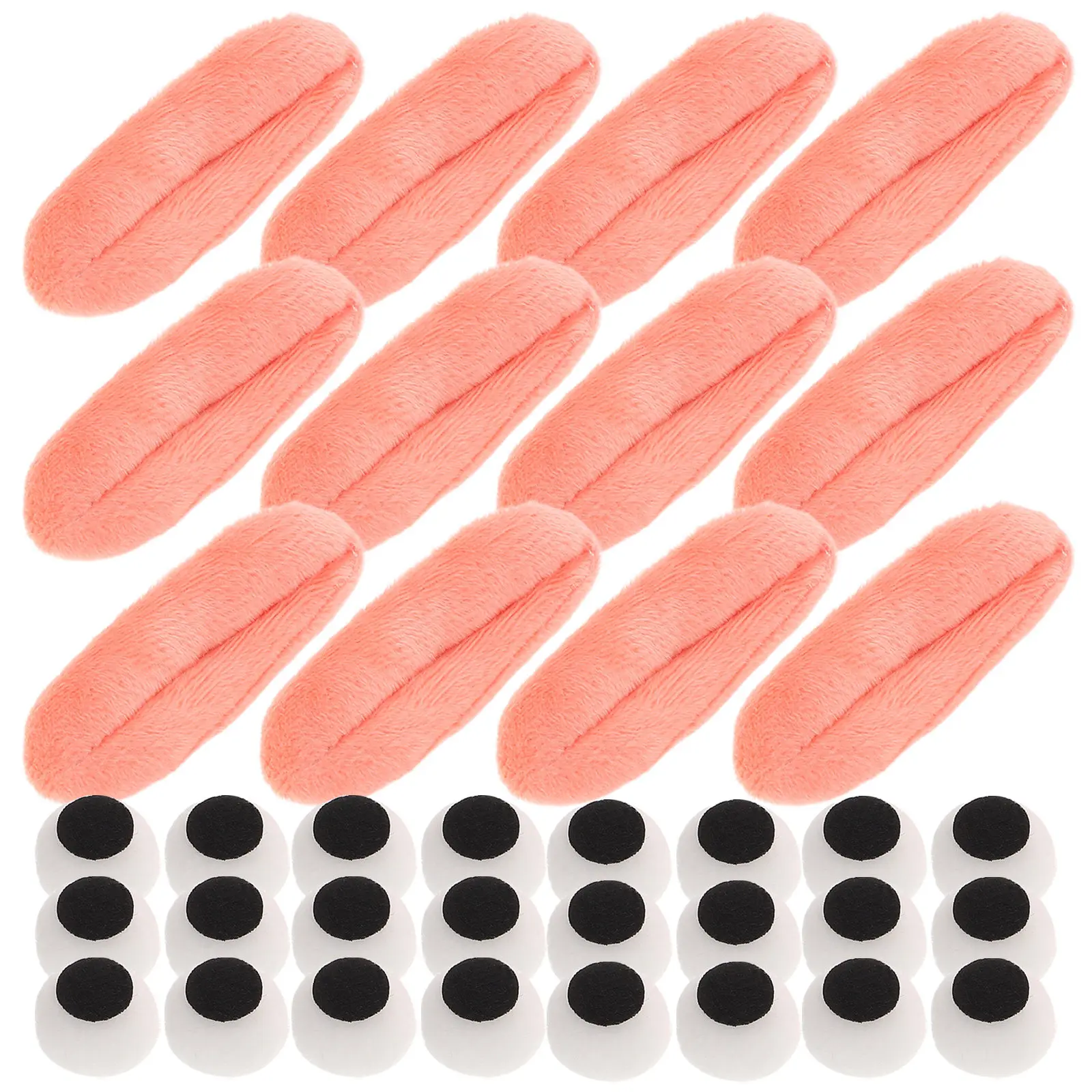 1Set Craft Eyes Kit Large Vivid Convex Safety Eyes Sausage Mouth Pom Poms for Handmade Animal Creations Holiday Party
1Set Craft Eyes Kit Large Vivid Convex Safety Eyes Sausage Mouth Pom Poms for Handmade Animal Creations Holiday Party