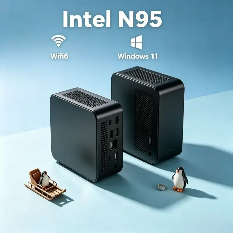 Versatile Mini PC Core N95 Chip, 16GB SSD 1TB,2TB , Windows11, WiFi6 Network and 4K Support for Daily Media & Document Work
Versatile Mini PC Core N95 Chip, 16GB SSD 1TB,2TB , Windows11, WiFi6 Network and 4K Support for Daily Media & Document Work