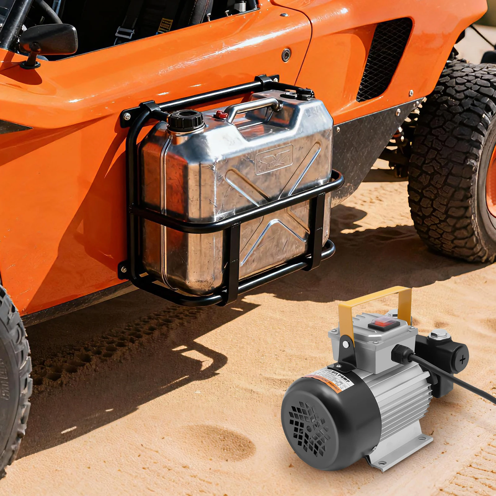 Fuel Transfer Pump Oil Pump Electric Transfer Pump 15.85GPM Max Flow 16ft Suction Lift for Diesel Gasoline Fuel Oil Self Priming
Fuel Transfer Pump Oil Pump Electric Transfer Pump 15.85GPM Max Flow 16ft Suction Lift for Diesel Gasoline Fuel Oil Self Priming