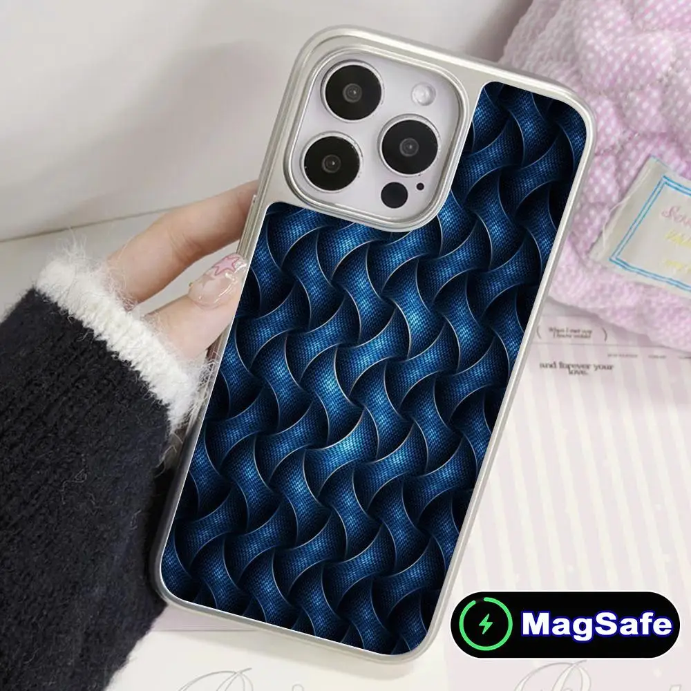 Чехол для телефона с технологической текстурой «Улей» для iPhone 17, 16, 15, 14, 13, 12, 11 Air Pro Max Plus Magsafe с серебряным покрытием, красочный чехол
Чехол для телефона с технологической текстурой «Улей» для iPhone 17, 16, 15, 14, 13, 12, 11 Air Pro Max Plus Magsafe с серебряным покрытием, красочный чехол