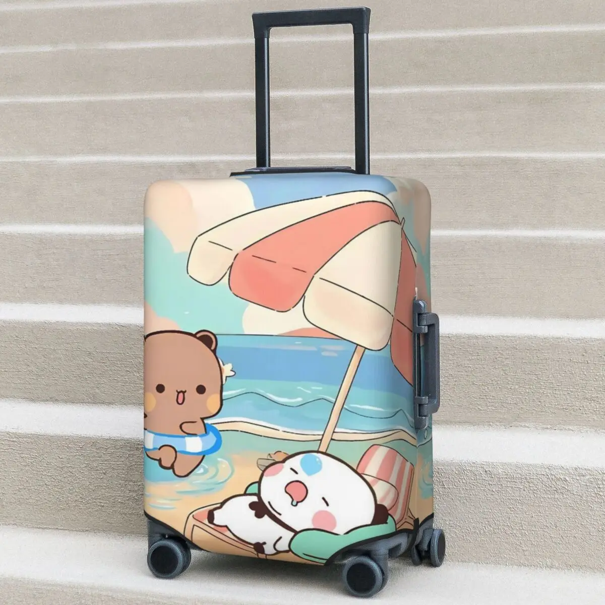 Panda Bear Bubu Dudu Suitcase Cover Useful Travel Protector Luggage Accesories Holiday
Panda Bear Bubu Dudu Suitcase Cover Useful Travel Protector Luggage Accesories Holiday