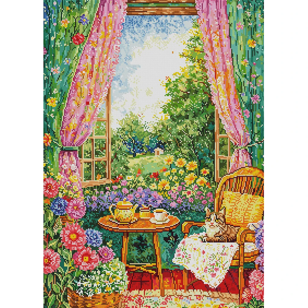 5D DIY Diamond Painting Kit - Cozy Tea Time with Cat Full Square Design Art Craft for Adults Home Decor Gift
5D DIY Diamond Painting Kit - Cozy Tea Time with Cat Full Square Design Art Craft for Adults Home Decor Gift