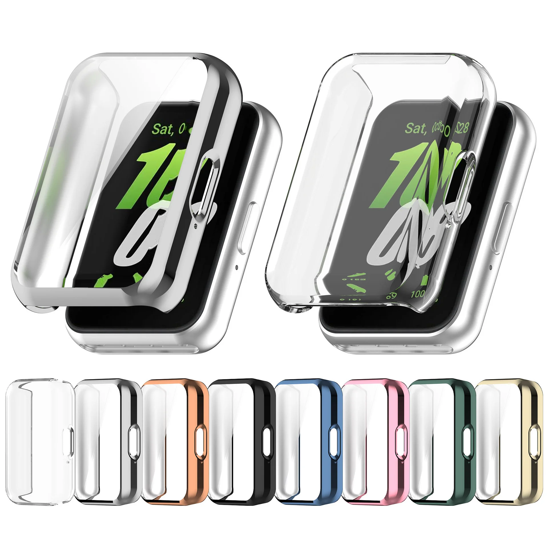 Suitable for Samsung Fit3 Protective Case Tpu Soft Rubber Galaxy Fit3 Full-Cover Electroplated Protective Case
Suitable for Samsung Fit3 Protective Case Tpu Soft Rubber Galaxy Fit3 Full-Cover Electroplated Protective Case