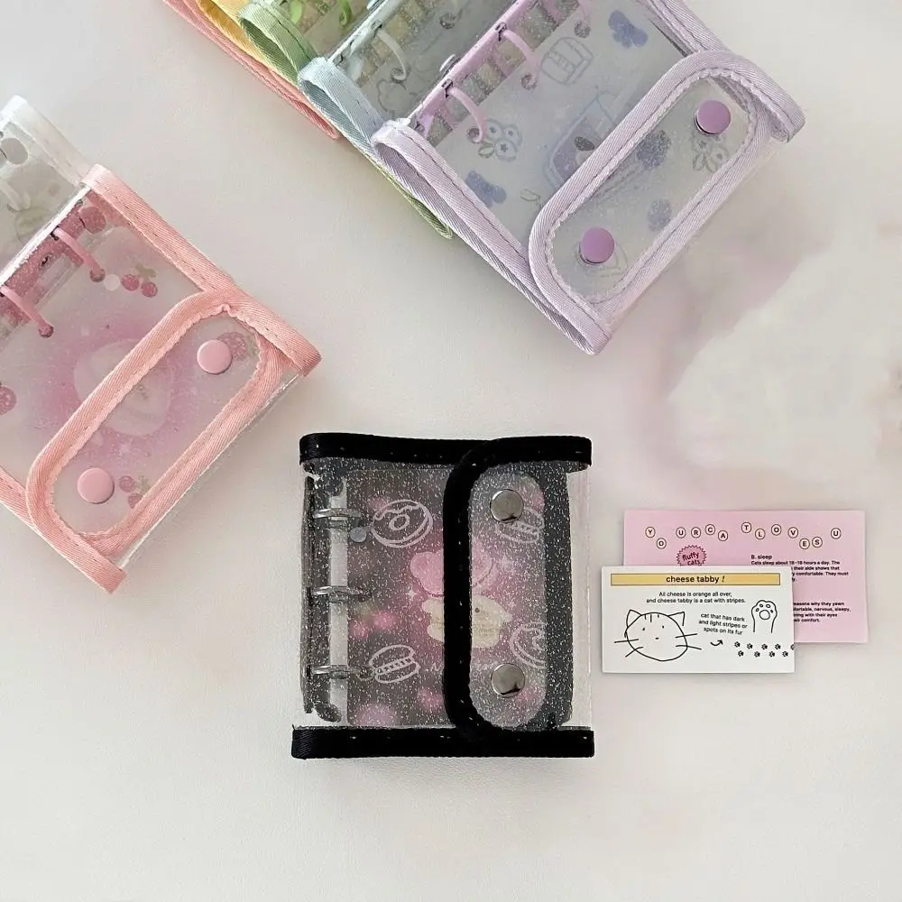 Mini 3 Holes Binder Photo Album PVC Waterproof Kpop Photo Card Binder Large Capacity Photocard Album
Mini 3 Holes Binder Photo Album PVC Waterproof Kpop Photo Card Binder Large Capacity Photocard Album