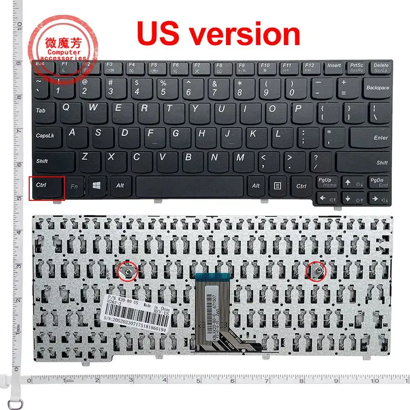 Новая клавиатура для LENOVO K20-80 K20-30 K20-70 K20-40 K20-45 K20-35 75 K2450 клавиатура ноутбука США
Новая клавиатура для LENOVO K20-80 K20-30 K20-70 K20-40 K20-45 K20-35 75 K2450 клавиатура ноутбука США