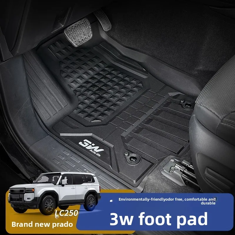 Подходит для моделей 24-25 Prado LC250, властный коврик для ног из ТПЭ, 3 Вт, коврик для ног «все включено», коврик для багажника, экологически чистый
Подходит для моделей 24-25 Prado LC250, властный коврик для ног из ТПЭ, 3 Вт, коврик для ног «все включено», коврик для багажника, экологически чистый