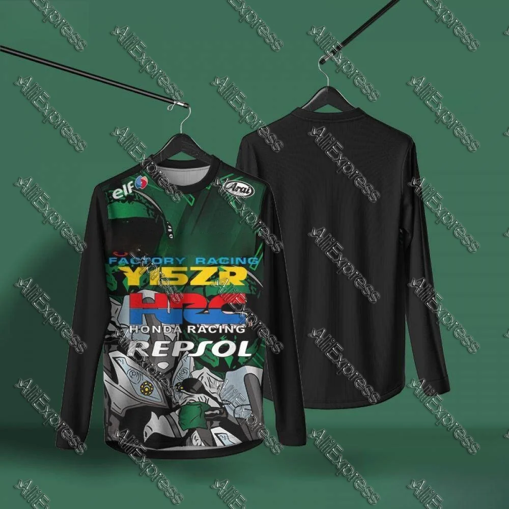 Long Sleeved Slim Fit Racing Shirt Suitable for Honda 3D Printed with Motorcycle Logo Round Neck Casual Comfortable Breathable
Long Sleeved Slim Fit Racing Shirt Suitable for Honda 3D Printed with Motorcycle Logo Round Neck Casual Comfortable Breathable