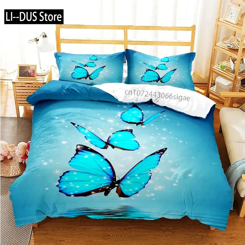 Colourful Butterfly Duvet Cover Bedding Set Comforter Cover with Pillowcases for Girls Gift Single Double Queen 3Pcs Full Size
Colourful Butterfly Duvet Cover Bedding Set Comforter Cover with Pillowcases for Girls Gift Single Double Queen 3Pcs Full Size