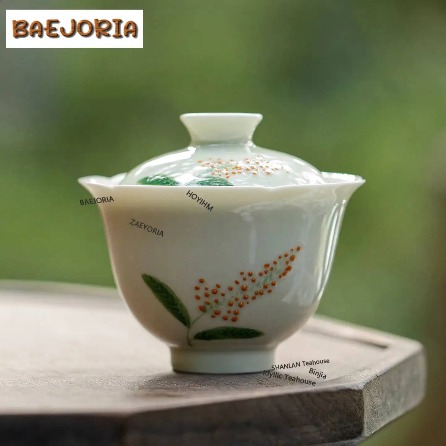 100ml Hand-painted Ear Of Wheat Gaiwan Boutique Tea Tureen Tea Bowl With Lid Kit Tea Making Cover Bowl Chinese Tea Set Gift
100ml Hand-painted Ear Of Wheat Gaiwan Boutique Tea Tureen Tea Bowl With Lid Kit Tea Making Cover Bowl Chinese Tea Set Gift
