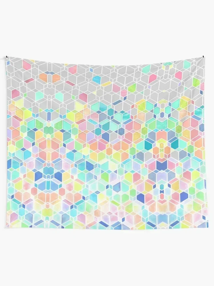 Rainbow Cubes & Diamonds Tapestry Aesthetic Room Decoration Decoration Wall Tapestry
Rainbow Cubes & Diamonds Tapestry Aesthetic Room Decoration Decoration Wall Tapestry