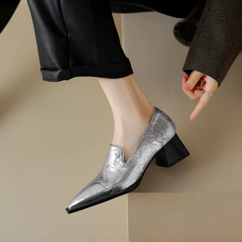 Black Heels Sapatos Femininas Women Light Weight European Stylish Elegant Square Heel Shoes Lady Casual Office Party Shoes
Black Heels Sapatos Femininas Women Light Weight European Stylish Elegant Square Heel Shoes Lady Casual Office Party Shoes