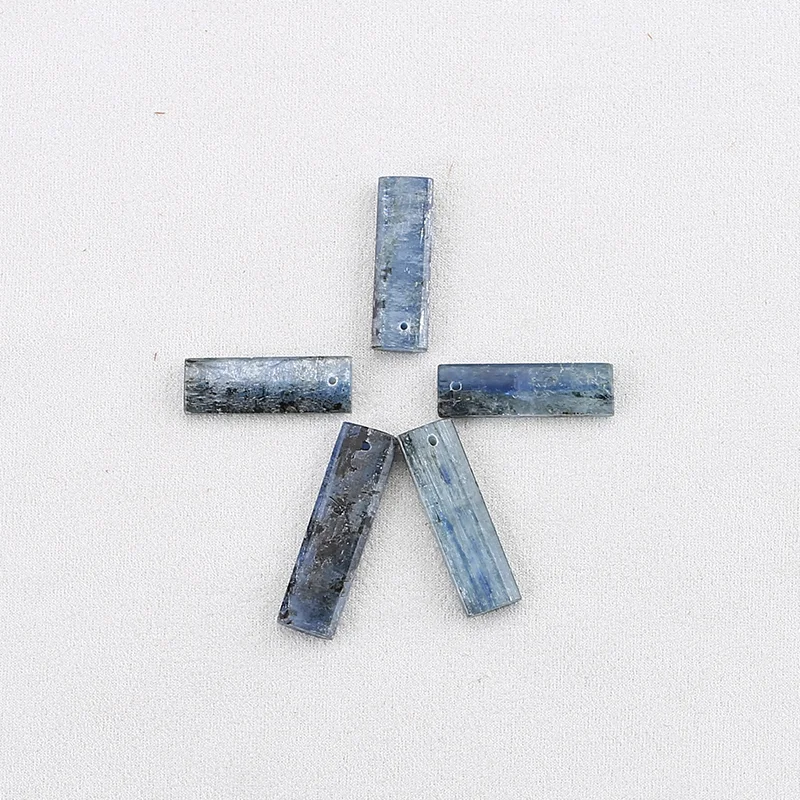 5 шт. натуральных прямоугольных бусин из синего кианита для изготовления украшений, бусины из натуральных камней ручной работы
5 шт. натуральных прямоугольных бусин из синего кианита для изготовления украшений, бусины из натуральных камней ручной работы