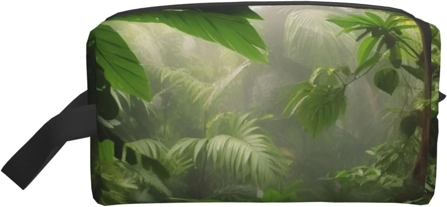 Travel Toiletry Bag for Women Men Leather Makeup Bag Large Portable Travel Organizer Tropical Rainforest Jungle
Travel Toiletry Bag for Women Men Leather Makeup Bag Large Portable Travel Organizer Tropical Rainforest Jungle
