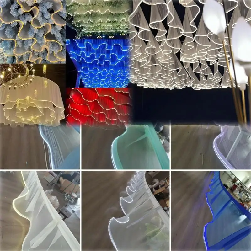 Fashion RGB Colorful Ceiling Gauze Curtain Drops For Outdoor Pavilion Gazebo Pergola Restaurant, Homestay Hotel decoration 30M
Fashion RGB Colorful Ceiling Gauze Curtain Drops For Outdoor Pavilion Gazebo Pergola Restaurant, Homestay Hotel decoration 30M