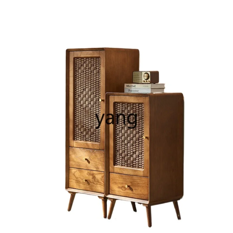 Yjq rattan solid wood walnut color living room high and low storage inn bed and breakfast small apartment combination set
Yjq rattan solid wood walnut color living room high and low storage inn bed and breakfast small apartment combination set