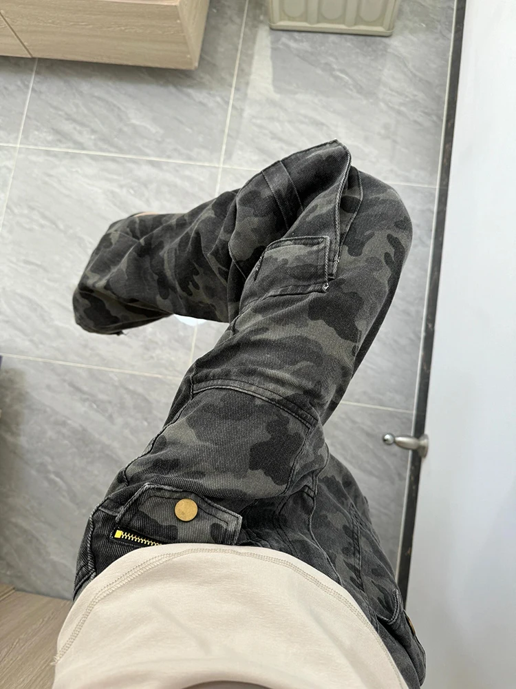 American Retro Camouflage Work Pants Men's Spring Autumn Straight Leg High Street Slimming Flared Jeans Youth Trendy Cotton P...
American Retro Camouflage Work Pants Men's Spring Autumn Straight Leg High Street Slimming Flared Jeans Youth Trendy Cotton P...