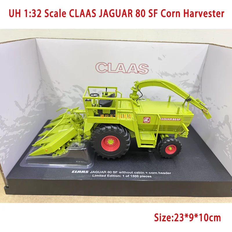 Модель сельскохозяйственной техники UH Diecast 1:32 CLAAS JAGUAR 80 SF: Коллекционный сувенир-украшение из сплава, модель 6774
Модель сельскохозяйственной техники UH Diecast 1:32 CLAAS JAGUAR 80 SF: Коллекционный сувенир-украшение из сплава, модель 6774