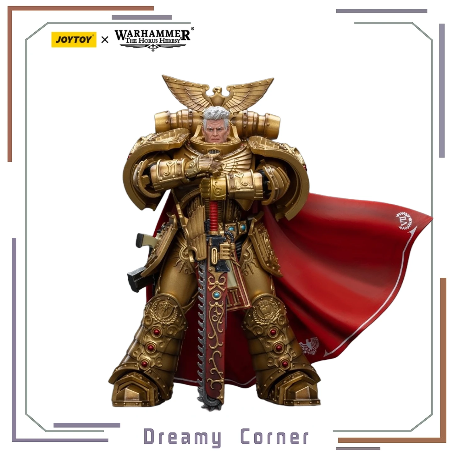 【In Stock】JOYTOY Warhammer40K Imperial Fists Rogal Dorn Primarch of The Vll' Legion 1/18 Action Figure Figure Toy Model
【In Stock】JOYTOY Warhammer40K Imperial Fists Rogal Dorn Primarch of The Vll' Legion 1/18 Action Figure Figure Toy Model