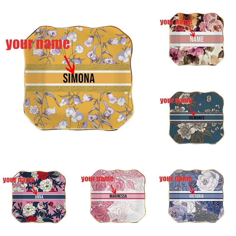 Customized Name Lace Jewelry Flowers Trays White Creative Tray for Decoration Jewelry Plate Ceramic Plate Table Decoration Tray
Customized Name Lace Jewelry Flowers Trays White Creative Tray for Decoration Jewelry Plate Ceramic Plate Table Decoration Tray